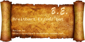 Breitbart Erzsébet névjegykártya